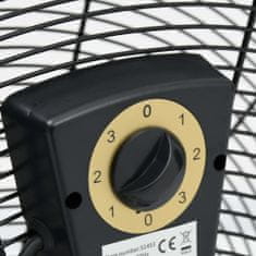 shumee Průmyslový bubnový ventilátor 60 cm 180 W černý