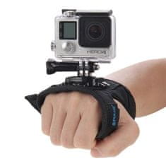 Puluz PU162 popruh pro uchycení kamery na ruku, černý