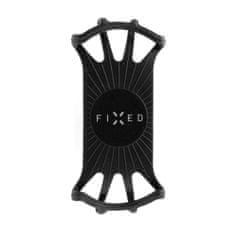 FIXED Odnímatelný silikonový držák mobilního telefonu na kolo Bikee 2 FIXBI2-BK, černý