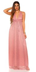 Amiatex Dámské šaty 72893, růžová, UNIVERZáLNí