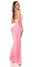 Amiatex Dámské šaty 74505, růžová, UNIVERZáLNí