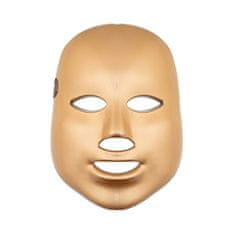 Ošetřující LED maska na obličej zlatá (LED Mask 7 Colors Gold)