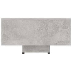 Vidaxl vida XL Konferenční stolek betonově šedý 85 x 55 x 31 cm dřevotříska