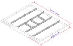 Duramax Podlahové profily pro domky 7,8 m2 