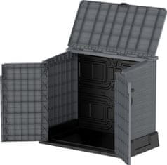 Duramax Plastový úložný box StoreAway 130 x 110 x 74 cm, 850l - šedý 86620