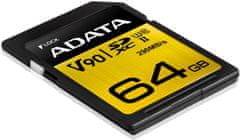 Adata SDXC Premier One 64GB 290/260MB/s UHS-II U3 (ASDX64GUII3CL10-C)
