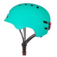 Bezpečnostní helma BLUETOUCH modrá s LED - vel. L