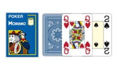 Modiano Texas Poker Size - 4 Jumbo Index - Profi plastové karty - modrá