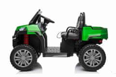 Beneo Farmářské elektrické autíčko RIDER 4X4 s pohonem všech kol, 2x12V baterie, EVA kola, dvoumístné