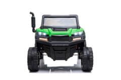 Beneo Farmářské elektrické autíčko RIDER 4X4 s pohonem všech kol, 2x12V baterie, EVA kola, dvoumístné