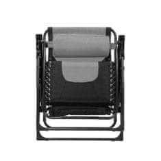 Timeless Tools Delux nulová gravitační zahradní židle, ve více barvách - šedá