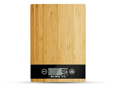 LTC Kuchyňská váha LTC LXWG100, 5kg/1g, imitace dřeva