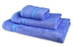 Dommio Sada bambusových ručníků a osušky, modré