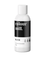 colour mill Olejová barva 100ml vysoce koncentrovaná černá 