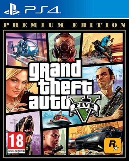 Rockstar Games GTA 5 / Grand Theft Auto V Premium Edition PS4