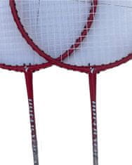 Unison Badmintonová souprava De Luxe s pouzdrem červená