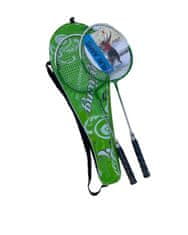  Badmintonová souprava De Luxe s pouzdrem zelená.