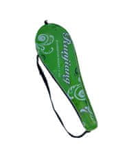 Unison  Badmintonová souprava De Luxe s pouzdrem zelená.