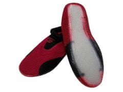 Alba Dámské neoprenové boty do vody červeno-černé 36