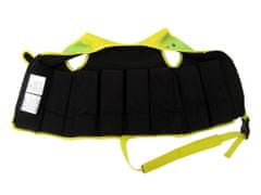 HolidaySport Dětská neoprenová plovací vesta Neo Splash Pirates žlutá 18-30 kg