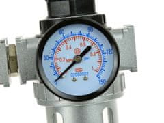 GEKO Regulátor tlaku s filtrem a manometrem, max. prac. tlak 1,0MPa - bez obalu