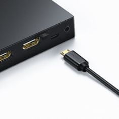 Ugreen HDMI - 3x HDMI Switch 3D 4K, IR, černý