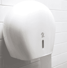 Papernet Zásobník pro toaletní papír z antibakteriálního plastu bílý