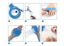 CoolCeny Ruční masážní sprcha pro psy, kočky a jiná zvířata