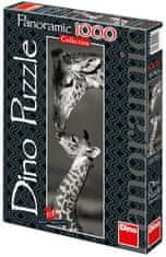 Dino Puzzle Žirafy - VERTIKÁLNÍ PUZZLE