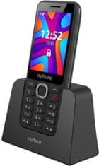 myPhone S1 LTE, Black s nabíjecím stojánkem