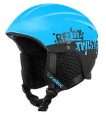 R2 Lyžařská helma Relax Twister matná modrá černá S 53-56 cm