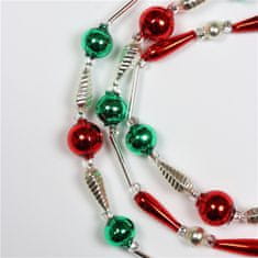 Decor By Glassor Vánoční řetěz v tradičních barvách