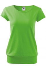 Malfini Dámské trendové tričko, jablkově zelená, M