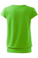 Malfini Dámské trendové tričko, jablkově zelená, M