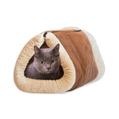 Alum online Plyšový pelíšek a podložka pro kočku 2v1 - Kitty Shack