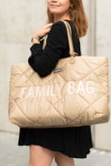 Childhome Cestovní taška Family Bag Puffered Beige