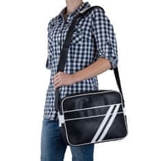 Solier Taška na rameno Casual Bag Black&White