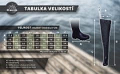 3Kamido Černá brodící cizmy pro dospělé, brodící stehna s brašnou, rybářské boty 39 - 47 EU, Černá 42