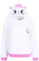 Disney Dámské teplé černobílé pyžamo Kočka Marie Disney, XL
