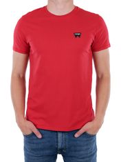 Wrangler Pánské tričko WRANGLER W7C07D3UU REGULAR FIT SCARLET RED Velikost: 4XL