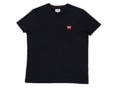 Wrangler Pánské tričko WRANGLER W7C07D301 REGULAR FIT BLACK Velikost: M