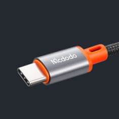 Mcdodo MCDODO CASTLE SERIES PRUŽINOVÝ KABEL USB-C MINI JACK ADAPTÉR 1M CA-0900