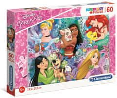 Clementoni Puzzle Disney princezny 60 dílků