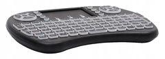 Iso Trade Bezdrátová mini klávesnice | černá