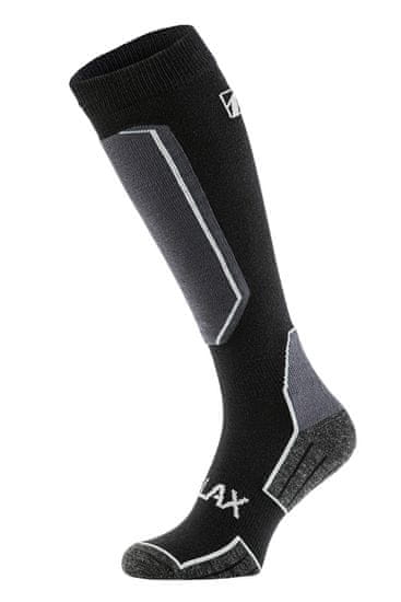 Relax Lyžařské ponožky Relax Carve L ( 43-46 ) black grey