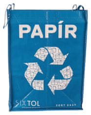 SIXTOL Tašky na tříděný odpad SORT EASY 3 BASIC, 30x30x40 cm, 3 x 36 l, 3 ks
