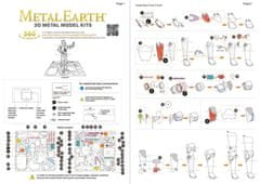 Metal Earth 3D puzzle Star Wars: C-3PO (zlatý)