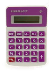 TWM kalkulačka 7,7 x 1,3 x 11,5 cm fialová