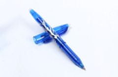 CoolCeny Gumovací pero - 3 ks - Modrá