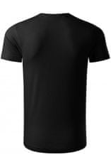 Malfini Pánské triko, organická bavlna, černá, S